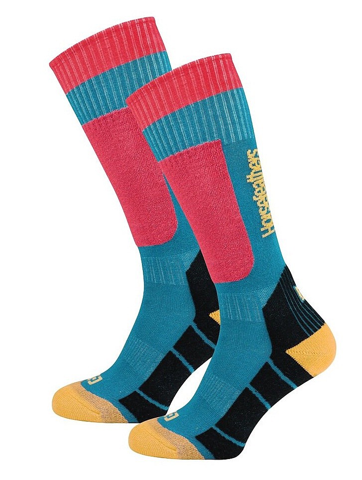 chaussettes Horsefeathers Camoila - Oil Blue - women´s