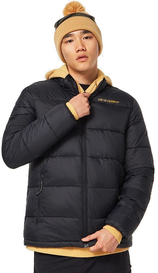 Jacke Oakley TC Skull Puffy - Blackout - men´s