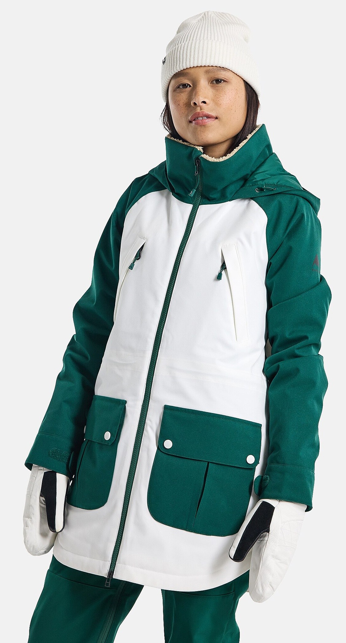 Jacke Burton Prowess - Botanical Garden/Stout White - women´s