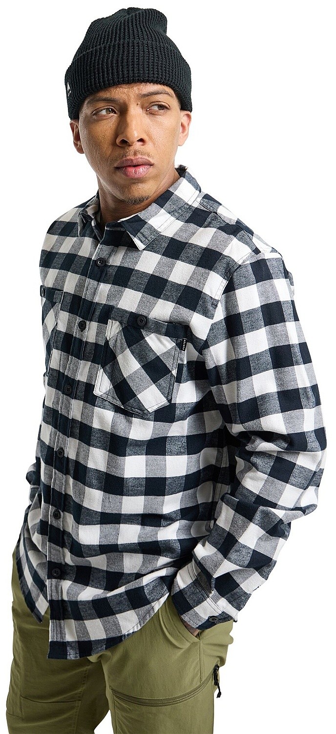 рубашка Burton Favorite Flannel LS - Stout White Buffalo Plaid - men´s