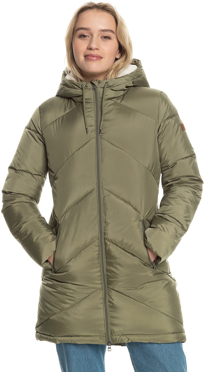 geacă Roxy Storm Warning - TPC0/Deep Lichen Green - women´s