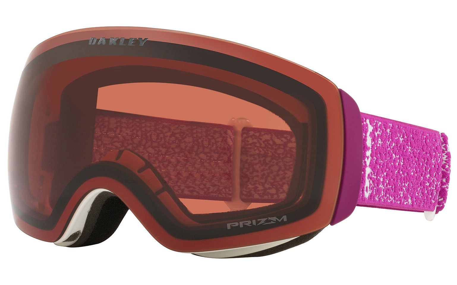 des lunettes Oakley Flight Deck M - Ultra Purple Terrain/Prizm Garnet