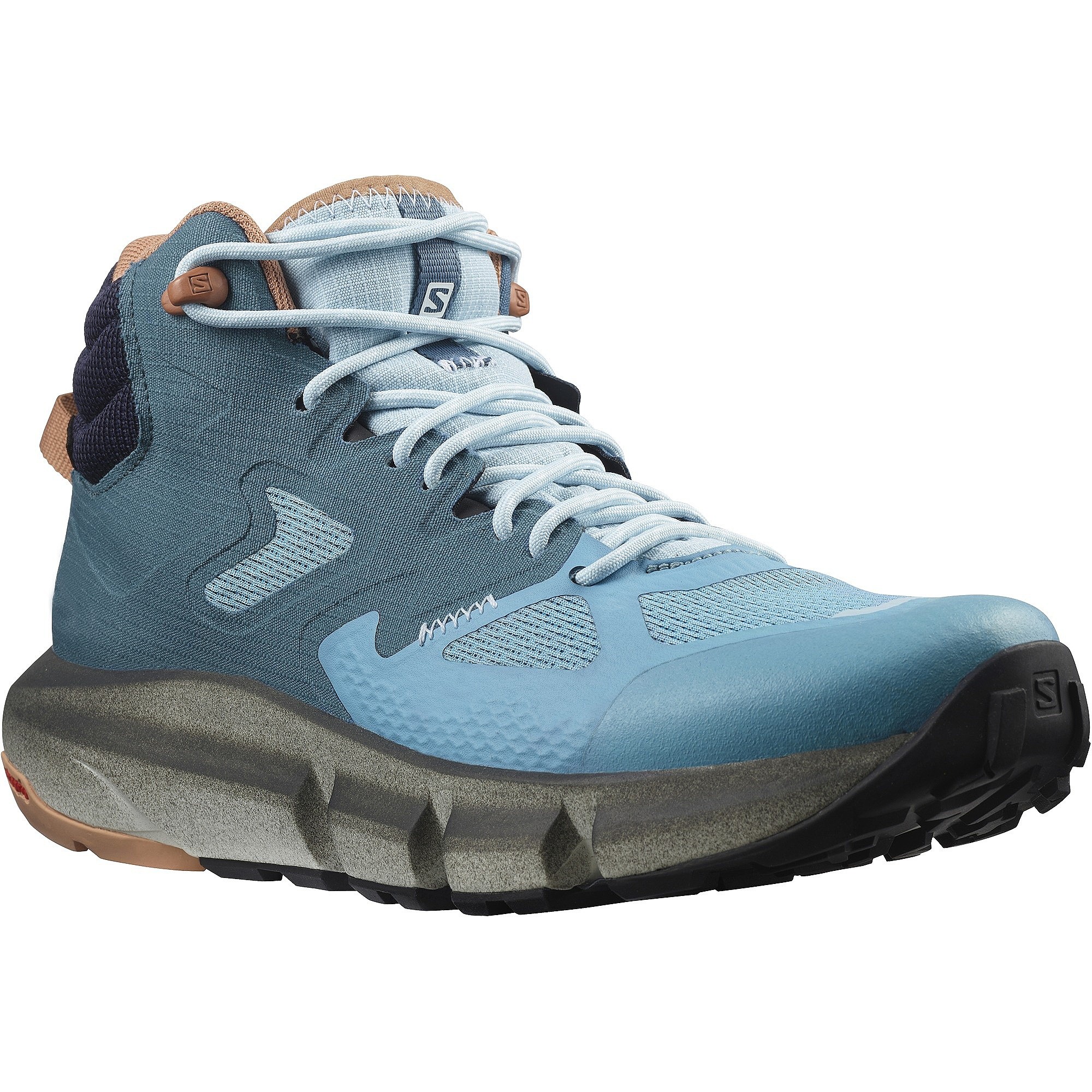 Schuhe Salomon Predict Hike Mid GTX W - Mallard Blue/Delphinium Blue/Mocha Mousse - women´s