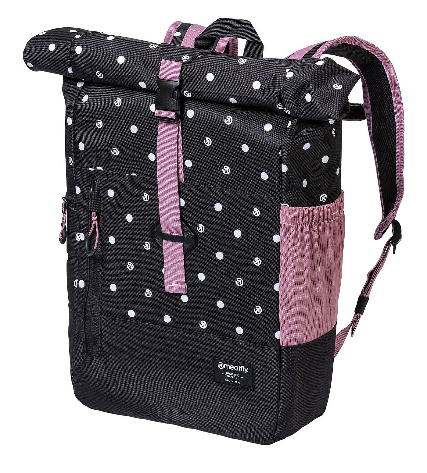 sac à dos Meatfly Holler - Black Dot - women´s