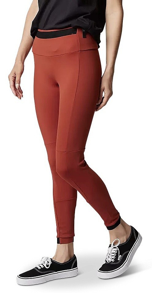 Leggins Fox Lukanoe Thermo - Copper - women´s