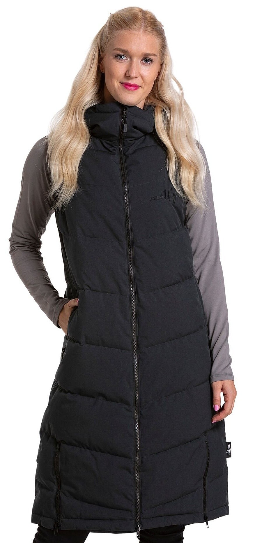 Weste Meatfly Tama - Black - women´s