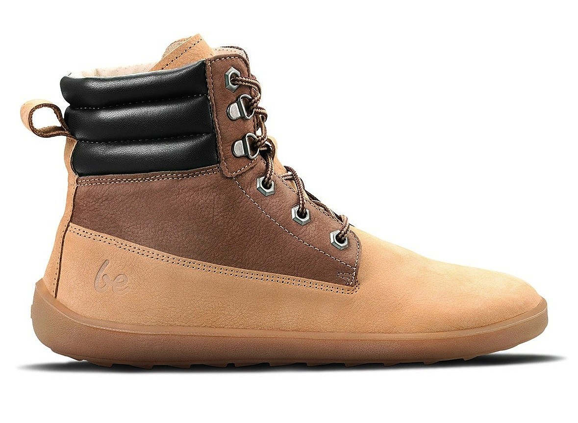 pantofi Be Lenka Nevada Neo - Sand & Dark Brown