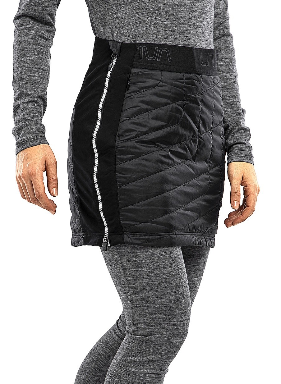 юбка La Sportiva Warm Up Primaloft - Black/White - women´s