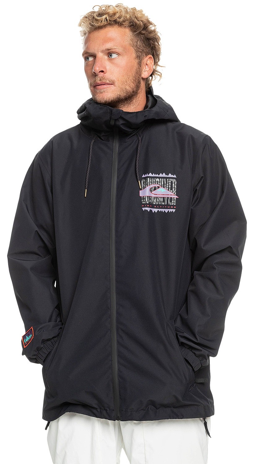 куртка Quiksilver High In The Hood - KVJ0/True Black - men´s
