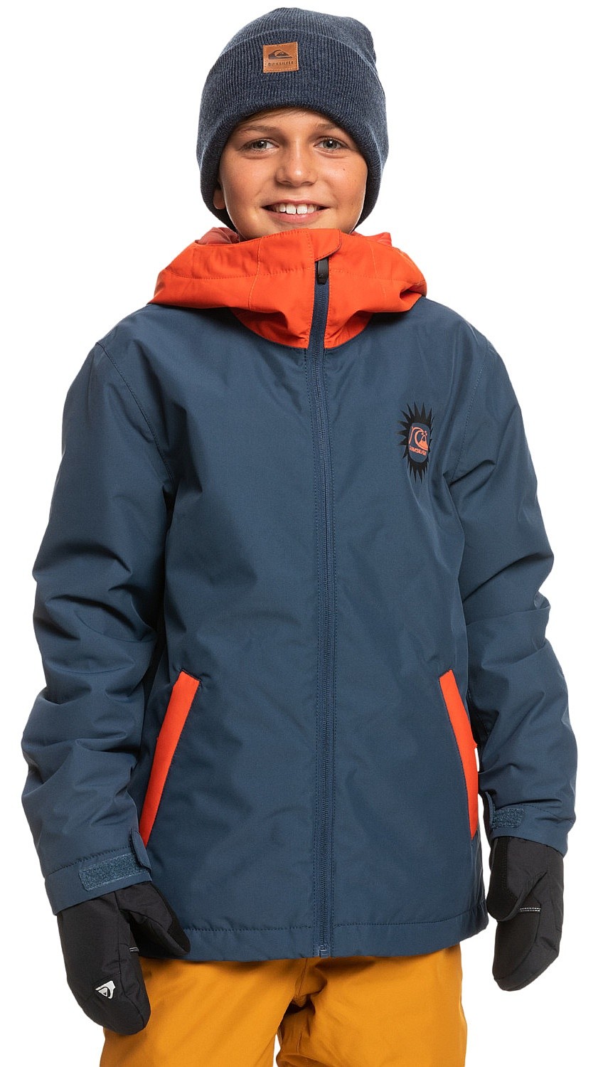 Jacke Quiksilver In The Hood - BSN0/Insignia Blue - unisex junior