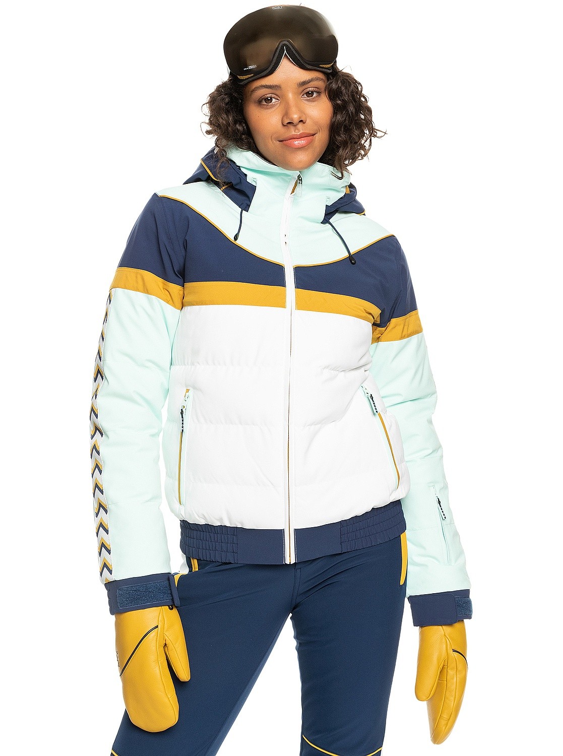 Jacke Roxy Peak Chic Insulated - BDY0/Fair Aqua - women´s