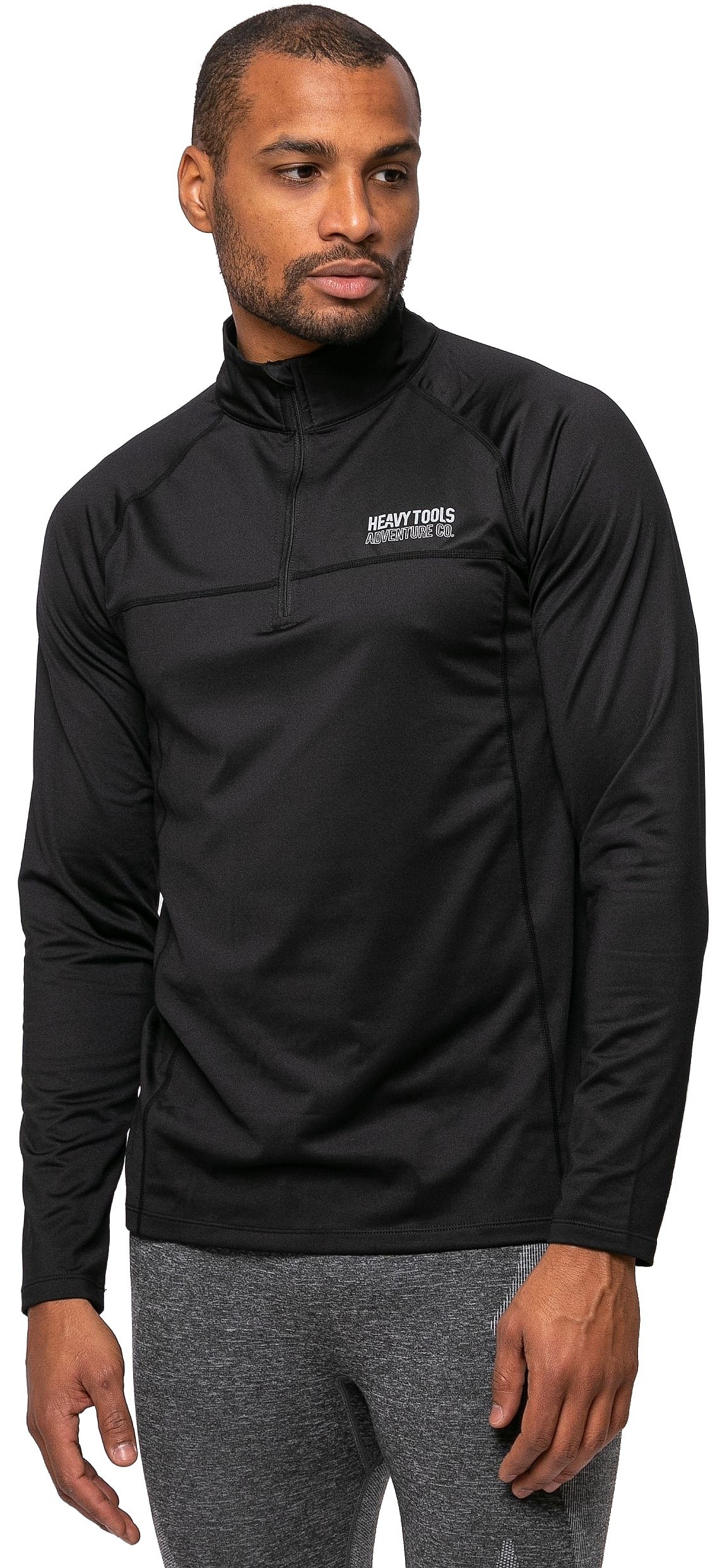 tričko Heavy Tools Acord 21 LS - Black