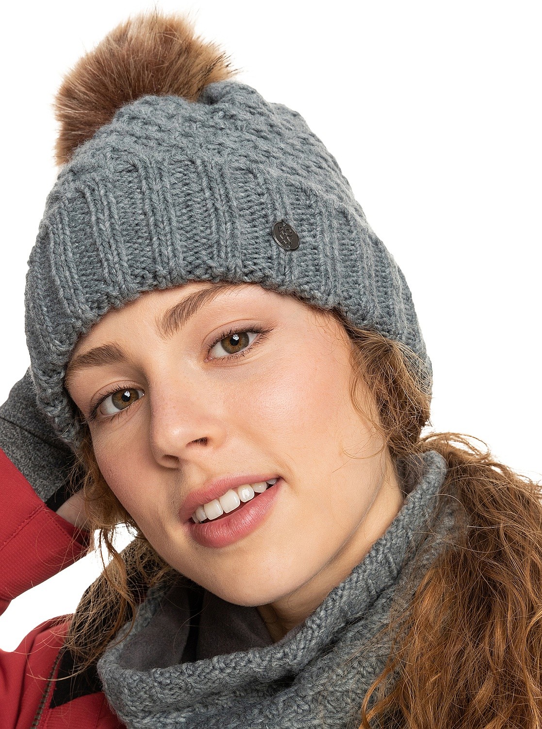 chapeau Roxy Blizzard - SJEH/Heather Grey - women´s