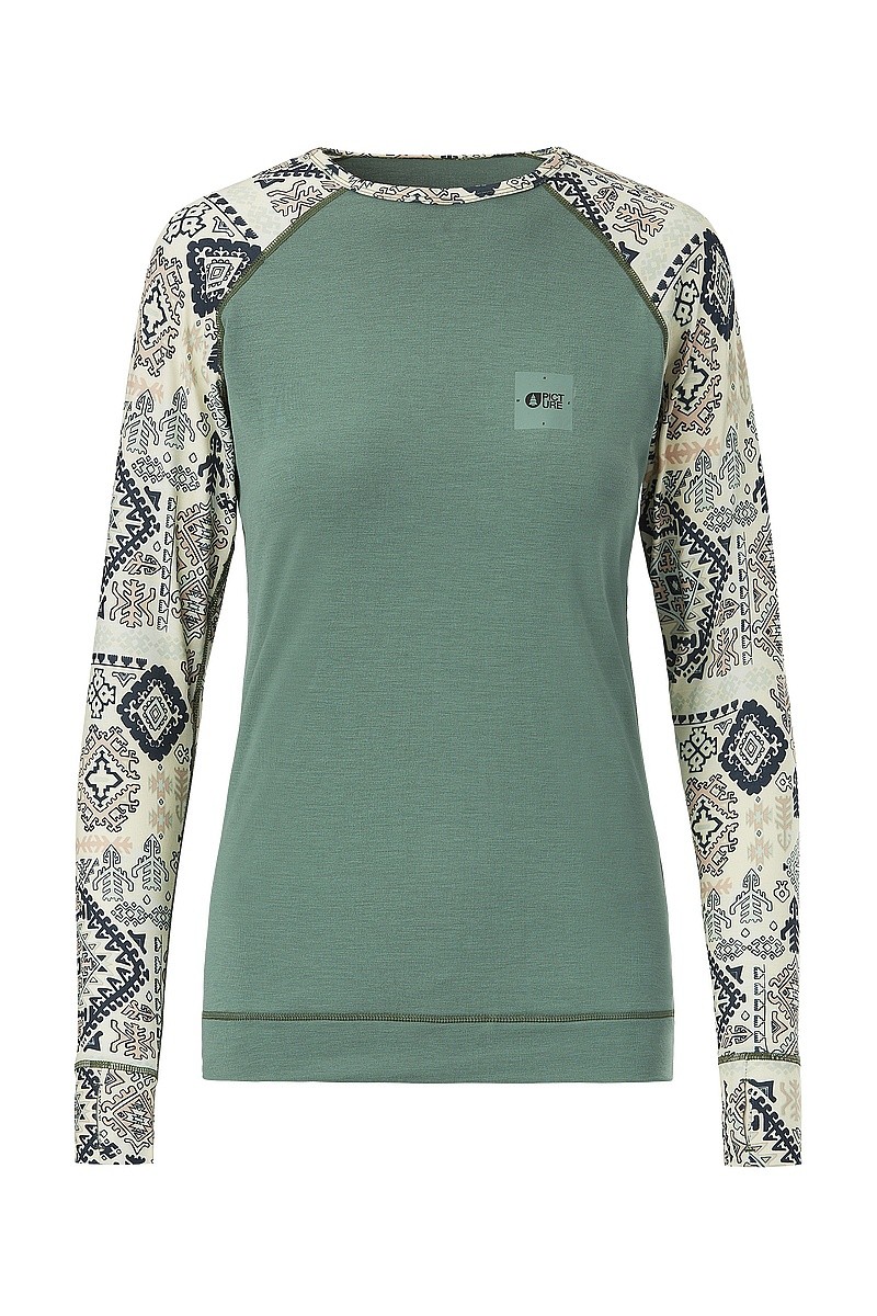 T-shirt Picture Milita LS - Sage Brush - women´s