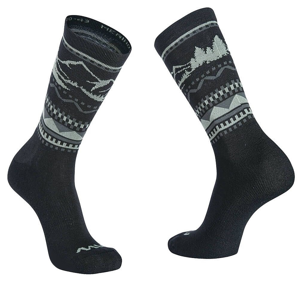 ponožky Northwave Core - Black/Forest Green