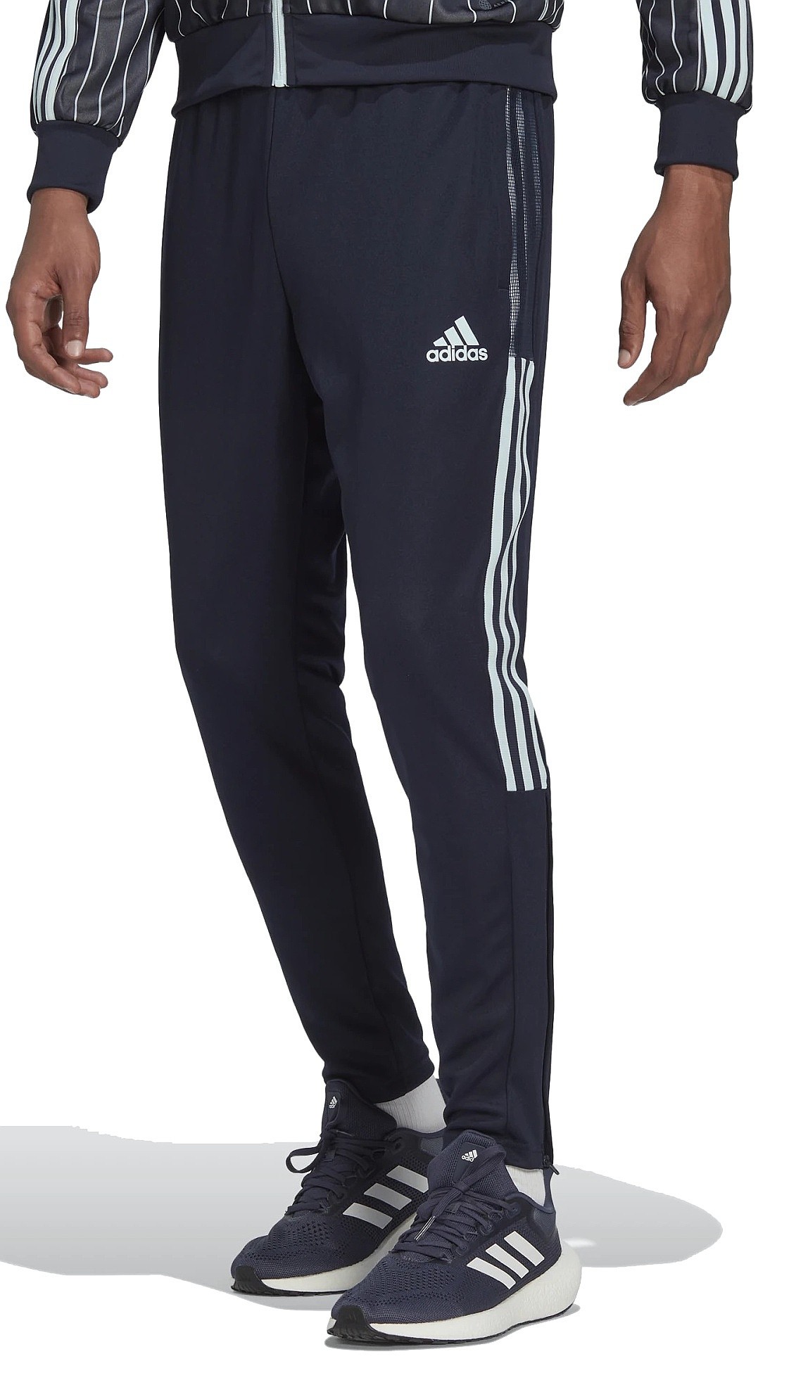 survêtement adidas Performance Trio Tracksuit - Legend Ink/Almost Blue - men´s