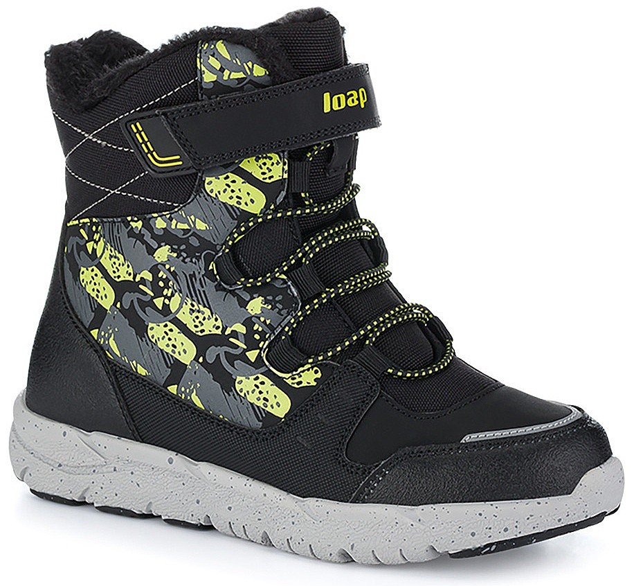 pantofi Loap Pike - V11C/Black/Yellow - boy´s