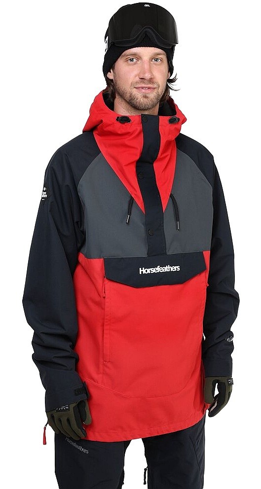 jacket Horsefeathers Spencer - Lava Red - men´s