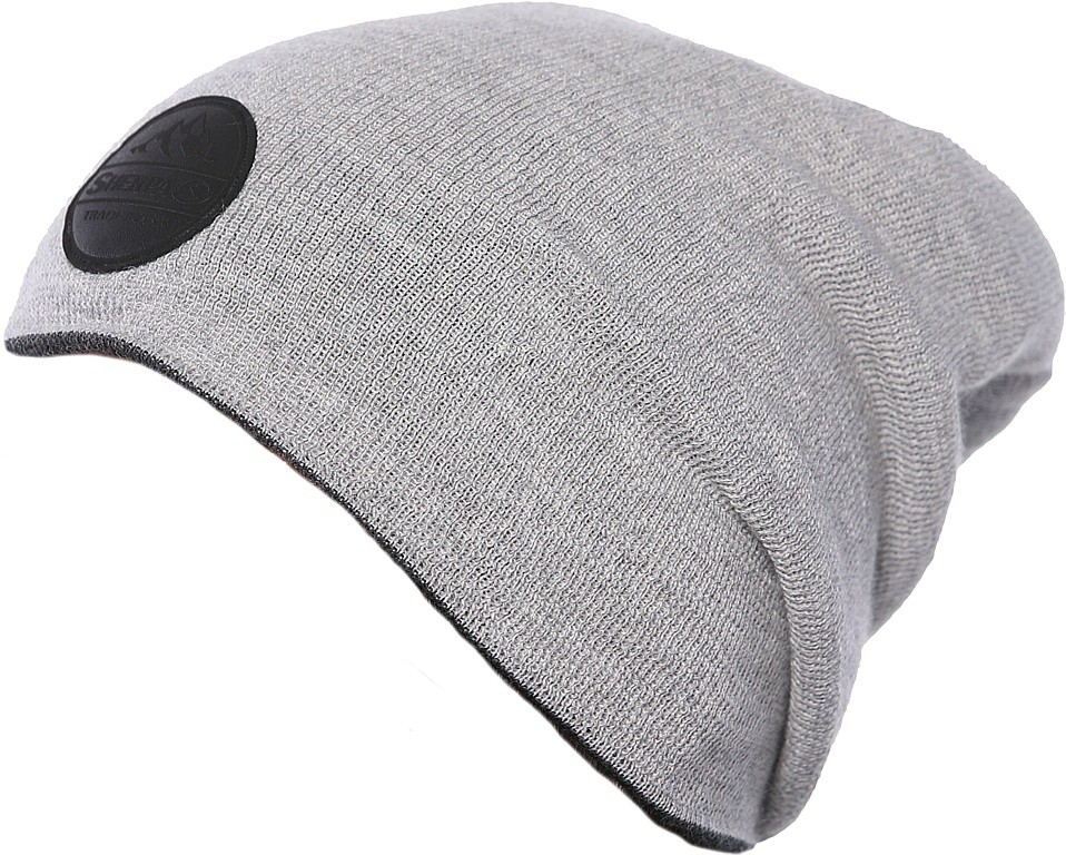 czapka Sherpa Stella - Mel Light Grey/Mel Dark Grey