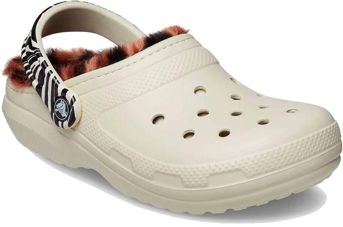 обувь Crocs Classic Lined Animal Remix Clog - Black/Multi Animal
