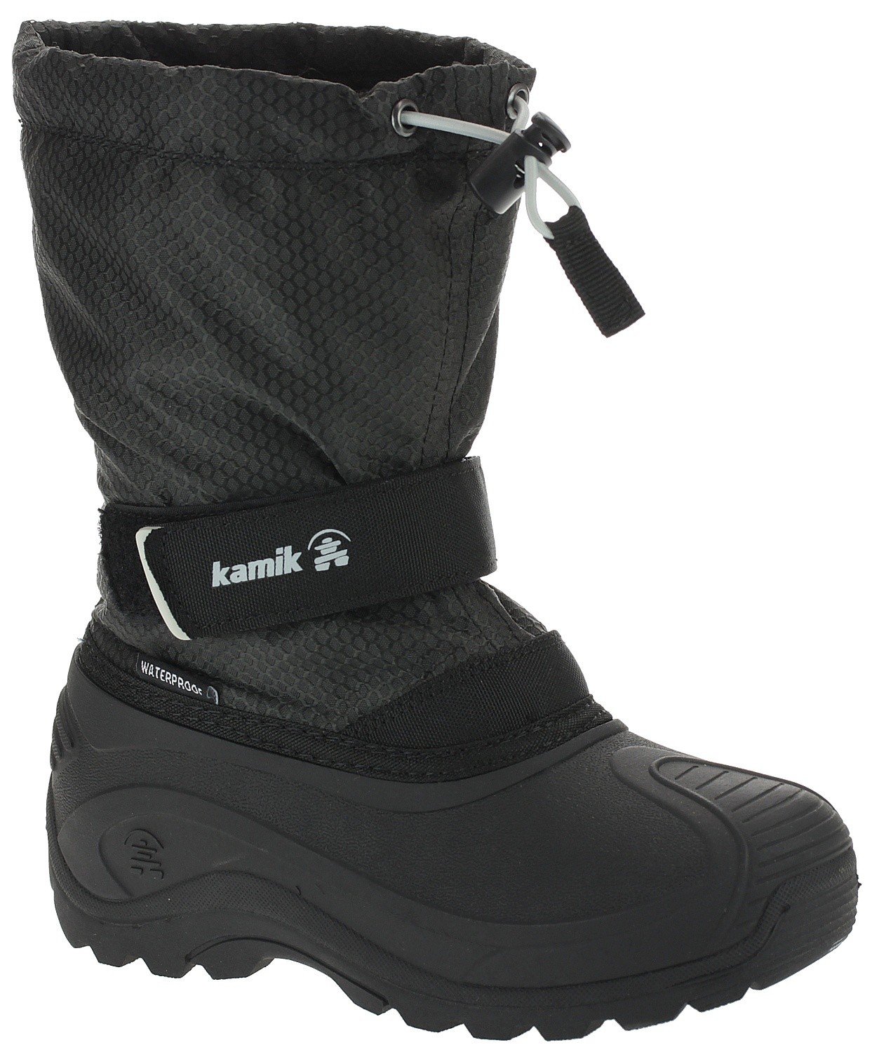 detské topánky Kamik Finley 2 - Black/Charcoal