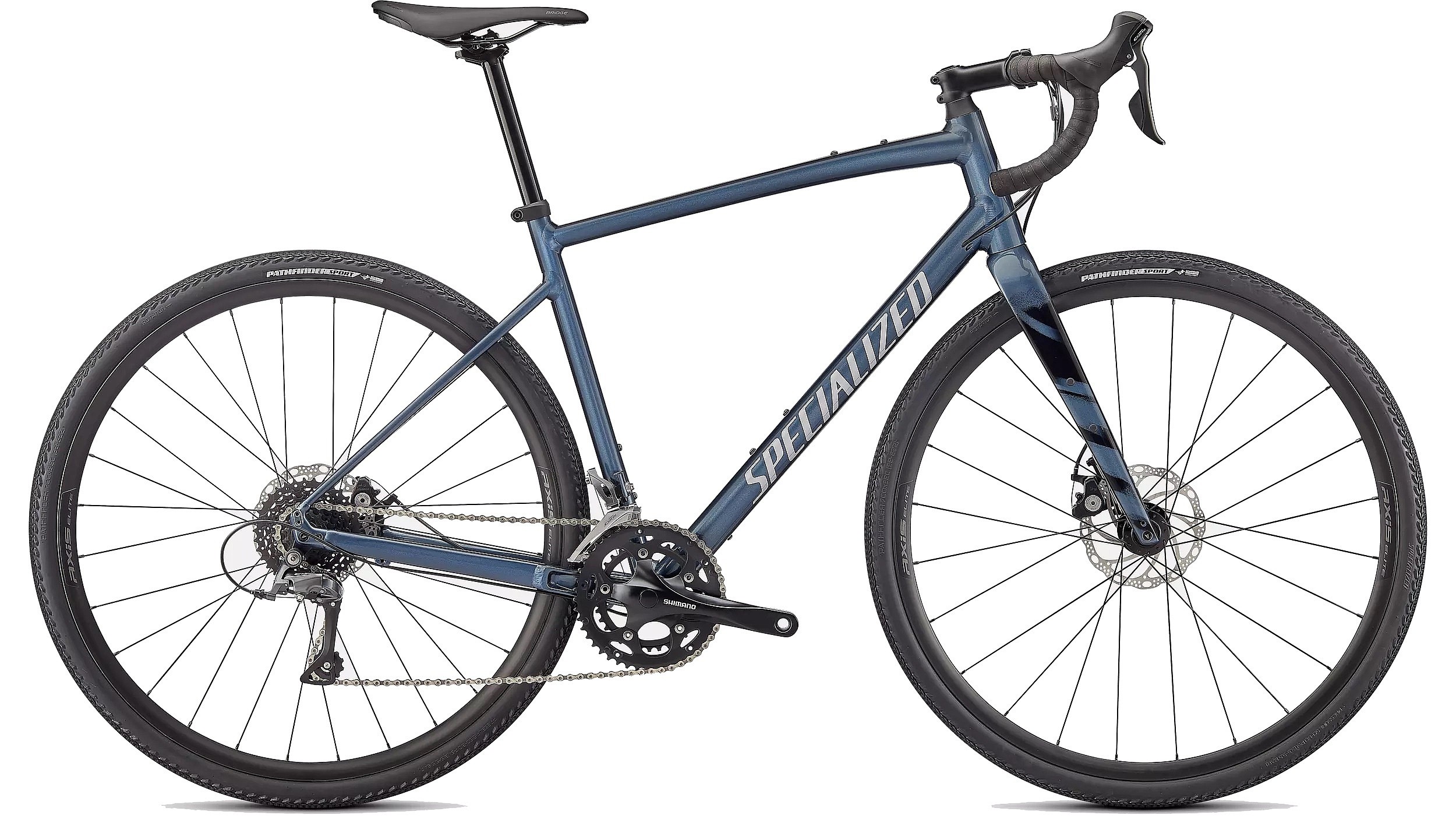 kolo Specialized Diverge E5 28" - Gloss Cast Battleship/Silver Dust/Chrome/Wild