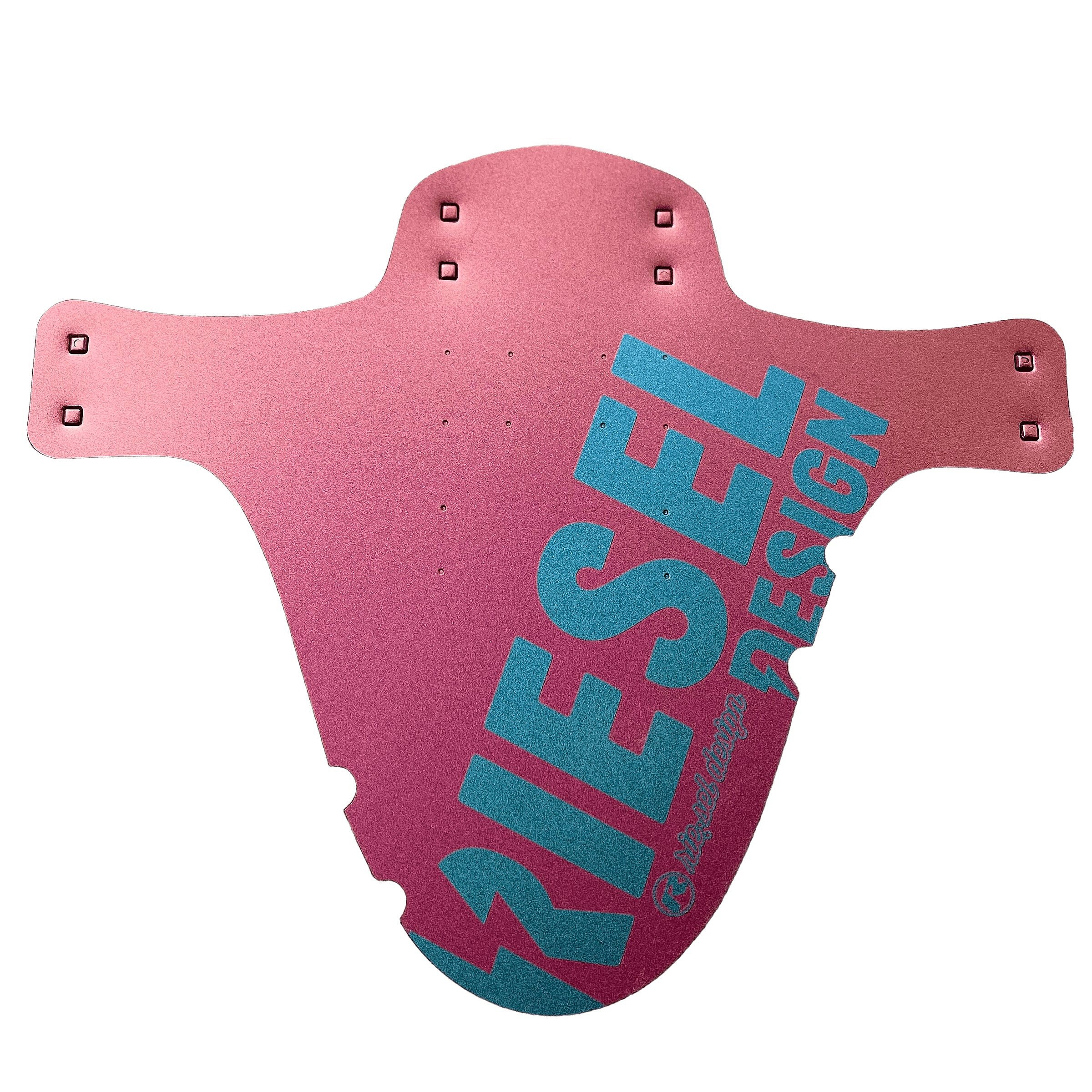 cykelskærm Riesel Schlamm:PE - Flipflop/Red/Gold