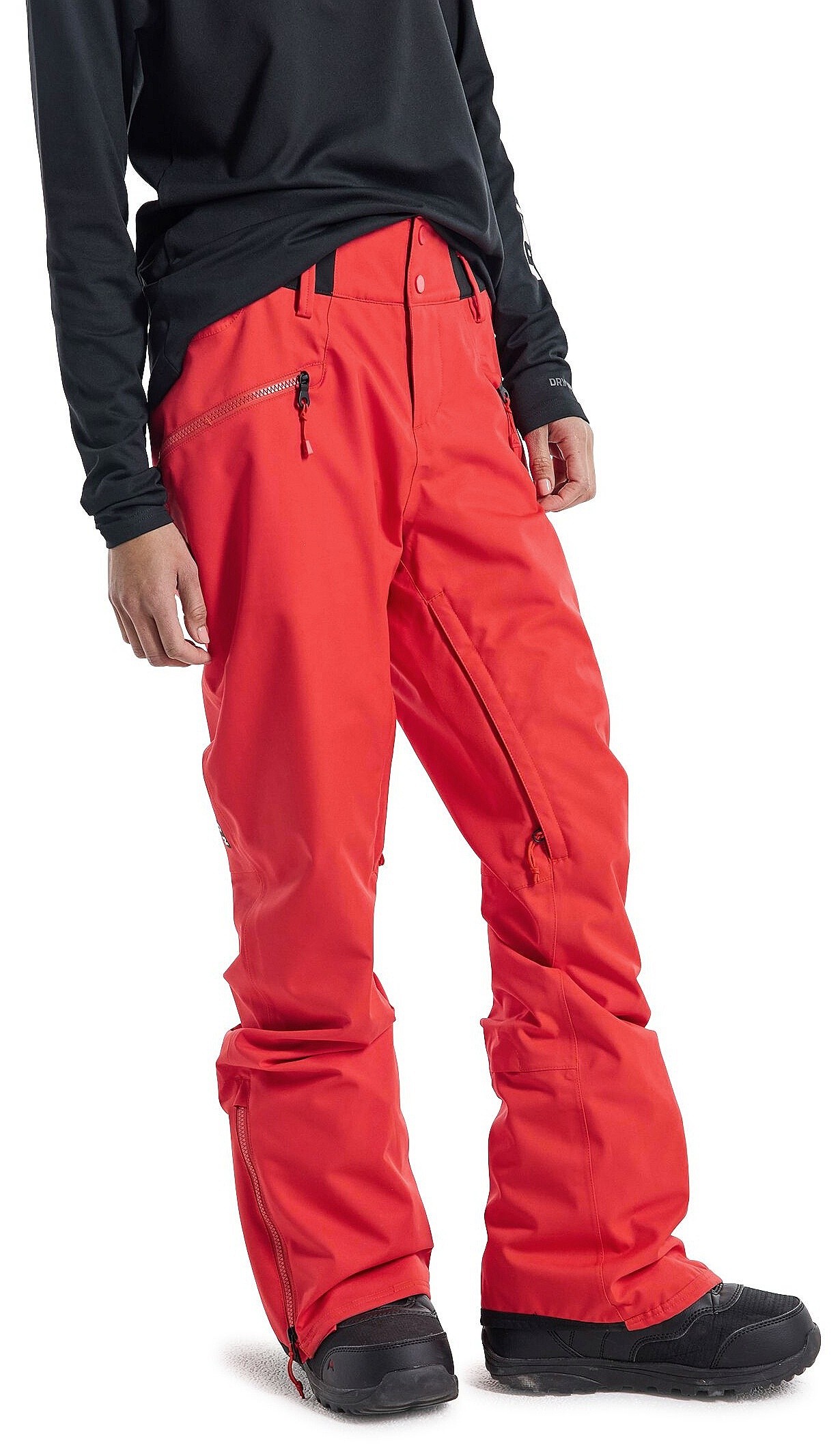 брюки Burton Marcy High Rise Stretch - Tomato - women´s