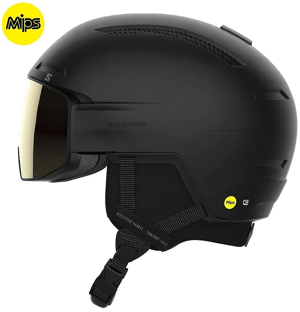 Helm Salomon Driver Pro Sigma Mips - Black