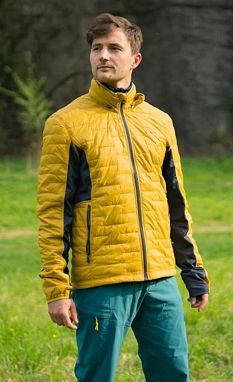jacka Husky Nimes M - Mustard - men´s