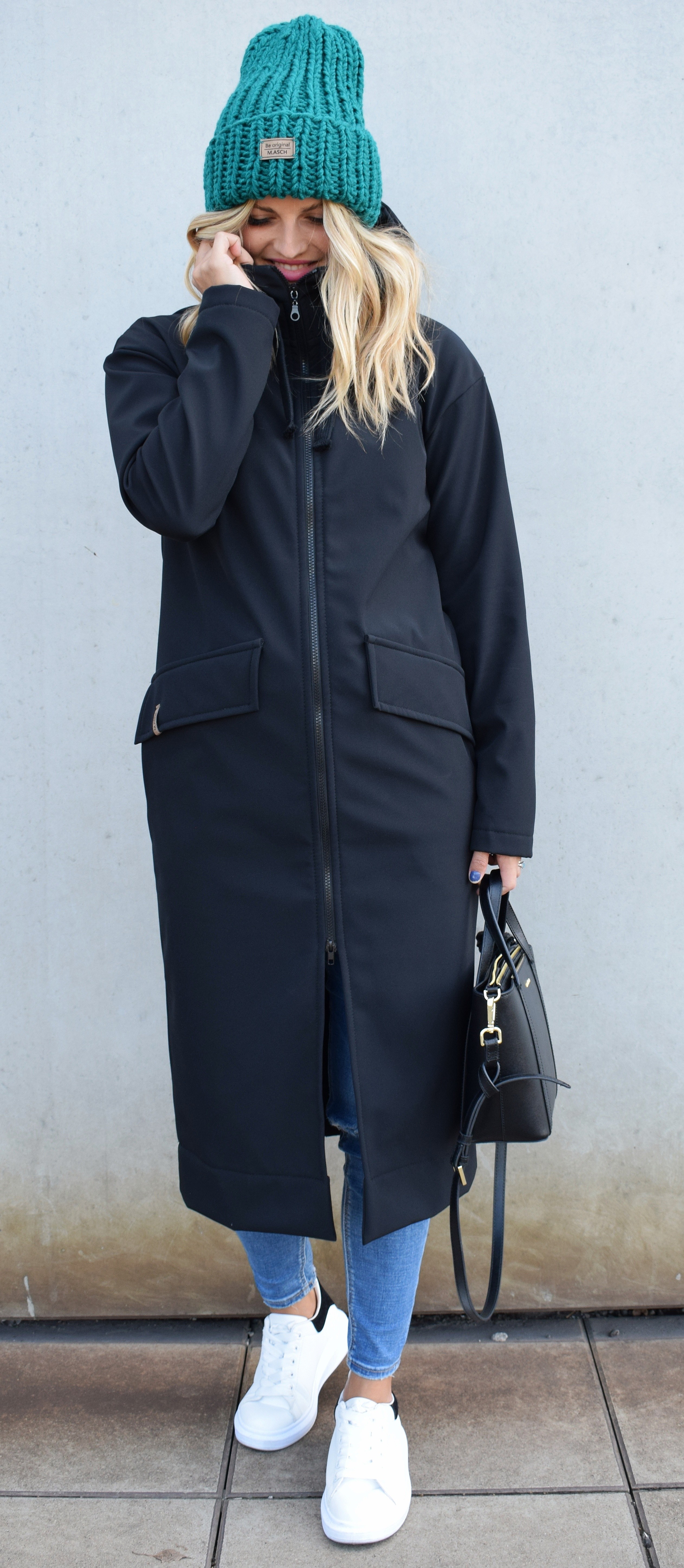 jacka M.ASCH-Be original Softshell Long - Black - women´s