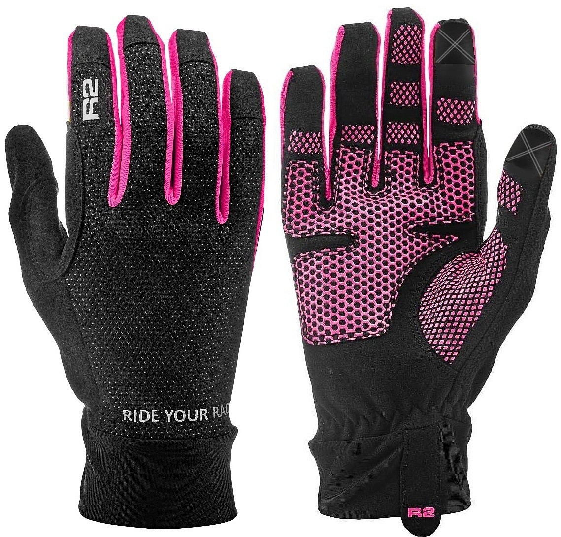 перчатки R2 Cruiser - ATR28C/Black/Pink - women´s
