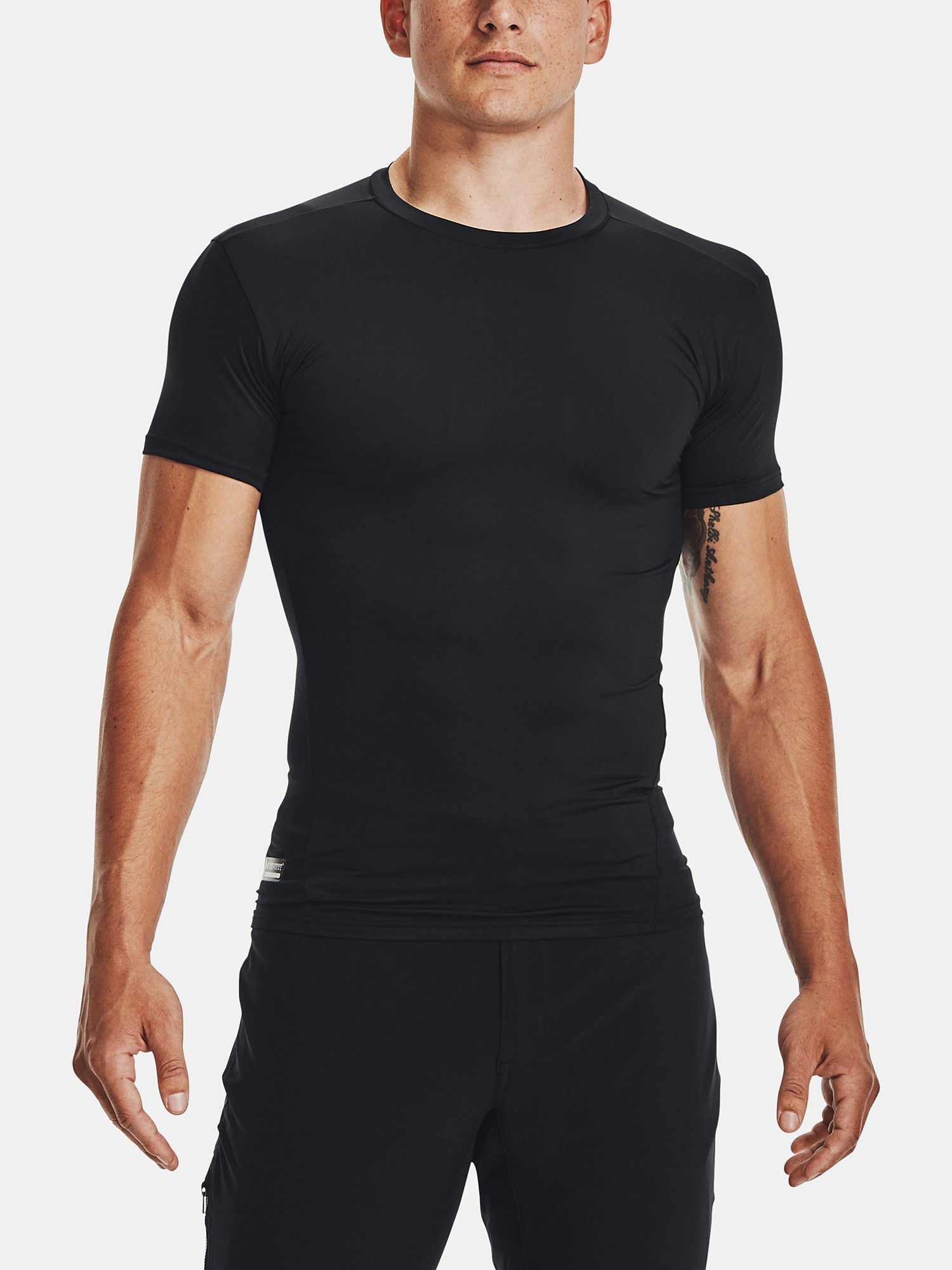 рубашка Under Armour Tactical HeatGear Compression - Black - men´s