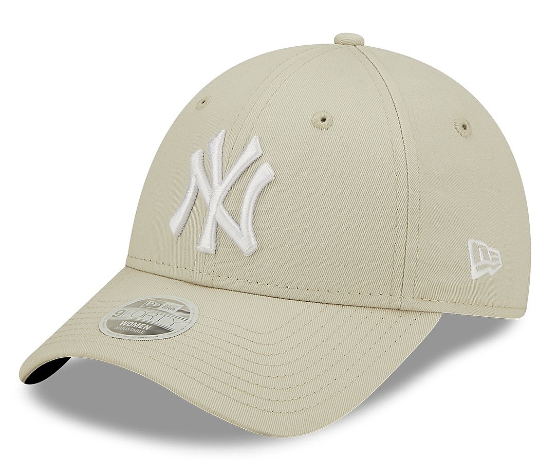 casquette New Era 9FO League Essential MLB New York Yankees - Stone/White - women´s