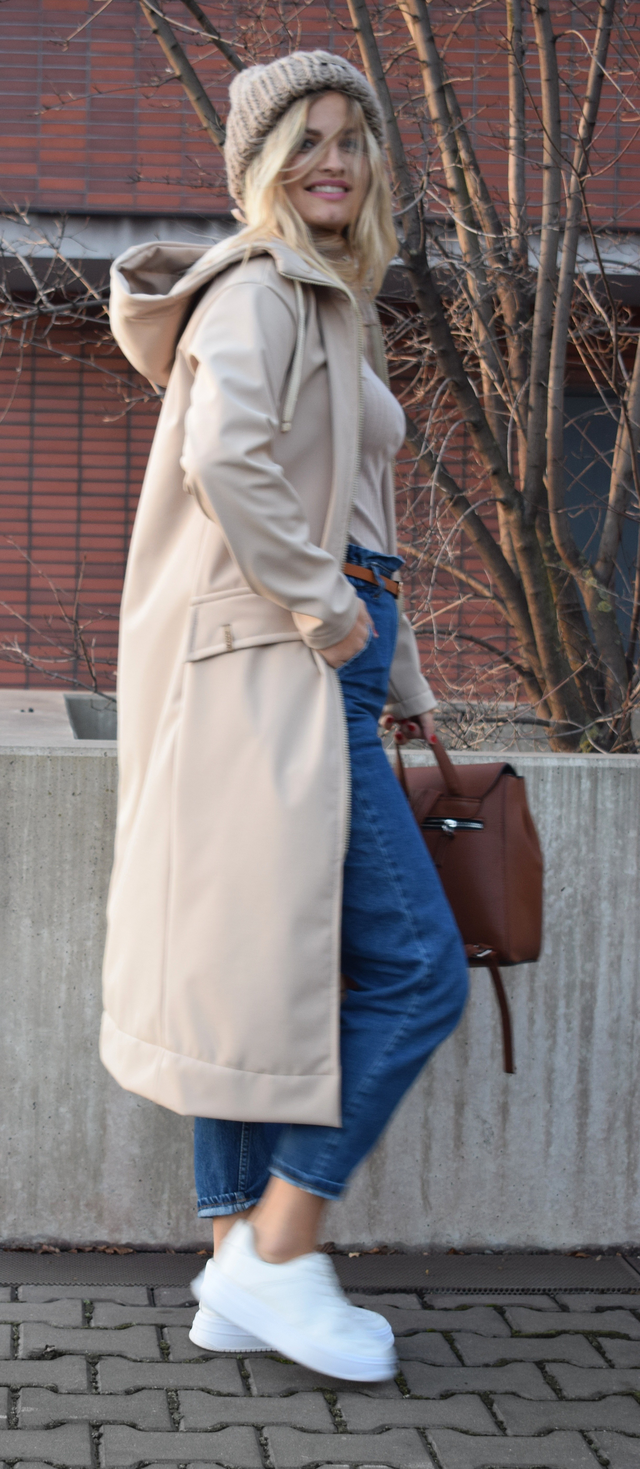jacka M.ASCH-Be original Softshell Long - Beige - women´s