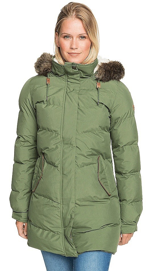 пальто Roxy Ellie Plus - GQQ0/Bronze Green - women´s