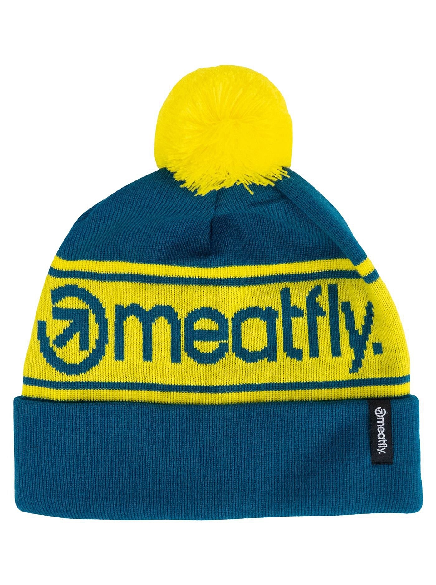 chapeau Meatfly Robb - Yellow/Petrol