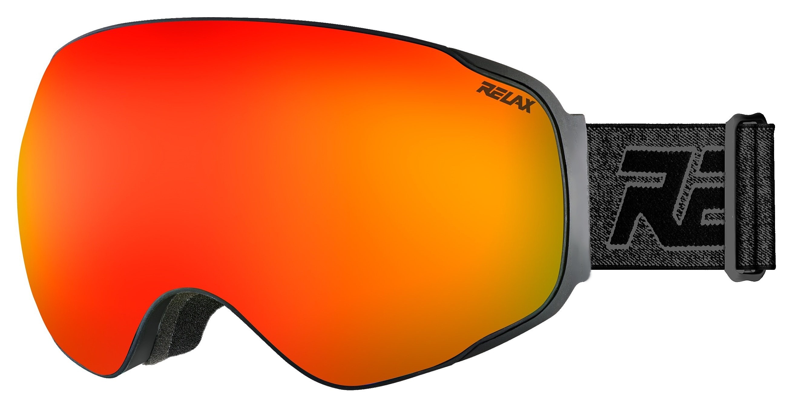 des lunettes Relax Slope - HTG72/Matte Black/Grey Cloud/Inferno Platinum