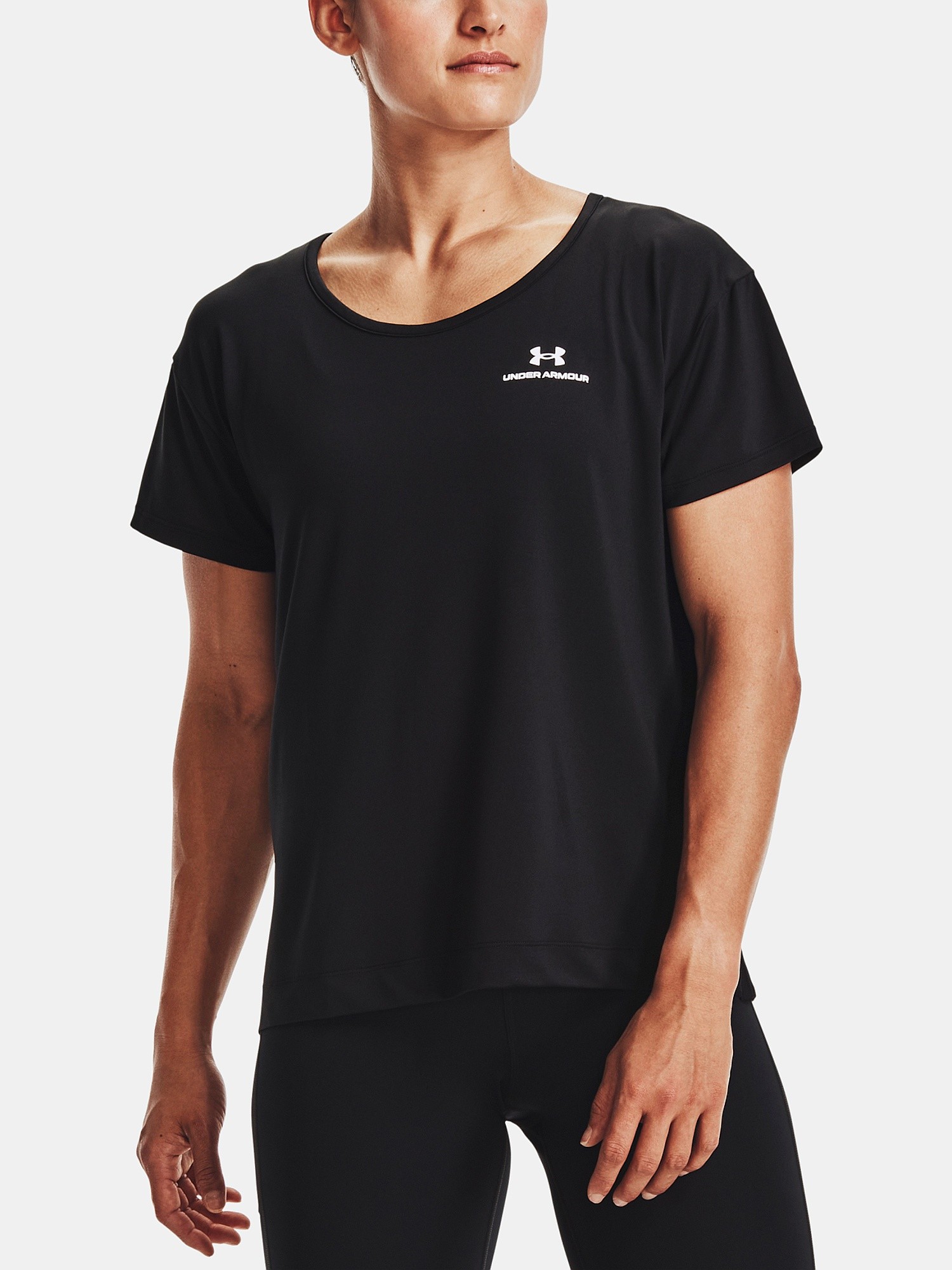 рубашка Under Armour Rush Energy - Black - women´s