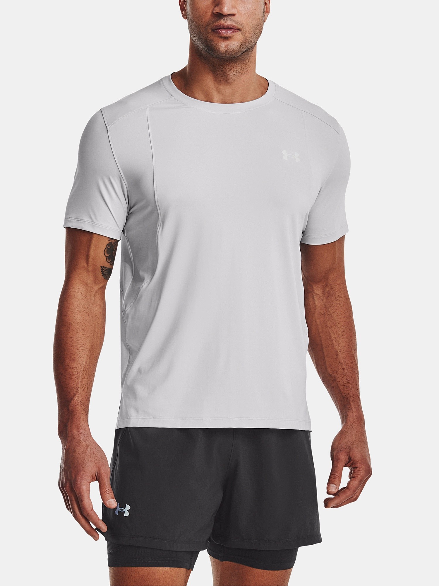 рубашка Under Armour Iso-Chill Laser - Halo Gray - men´s
