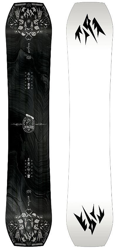 snowboard Jones Tweaker - Black - men´s - snowboard-online.eu 