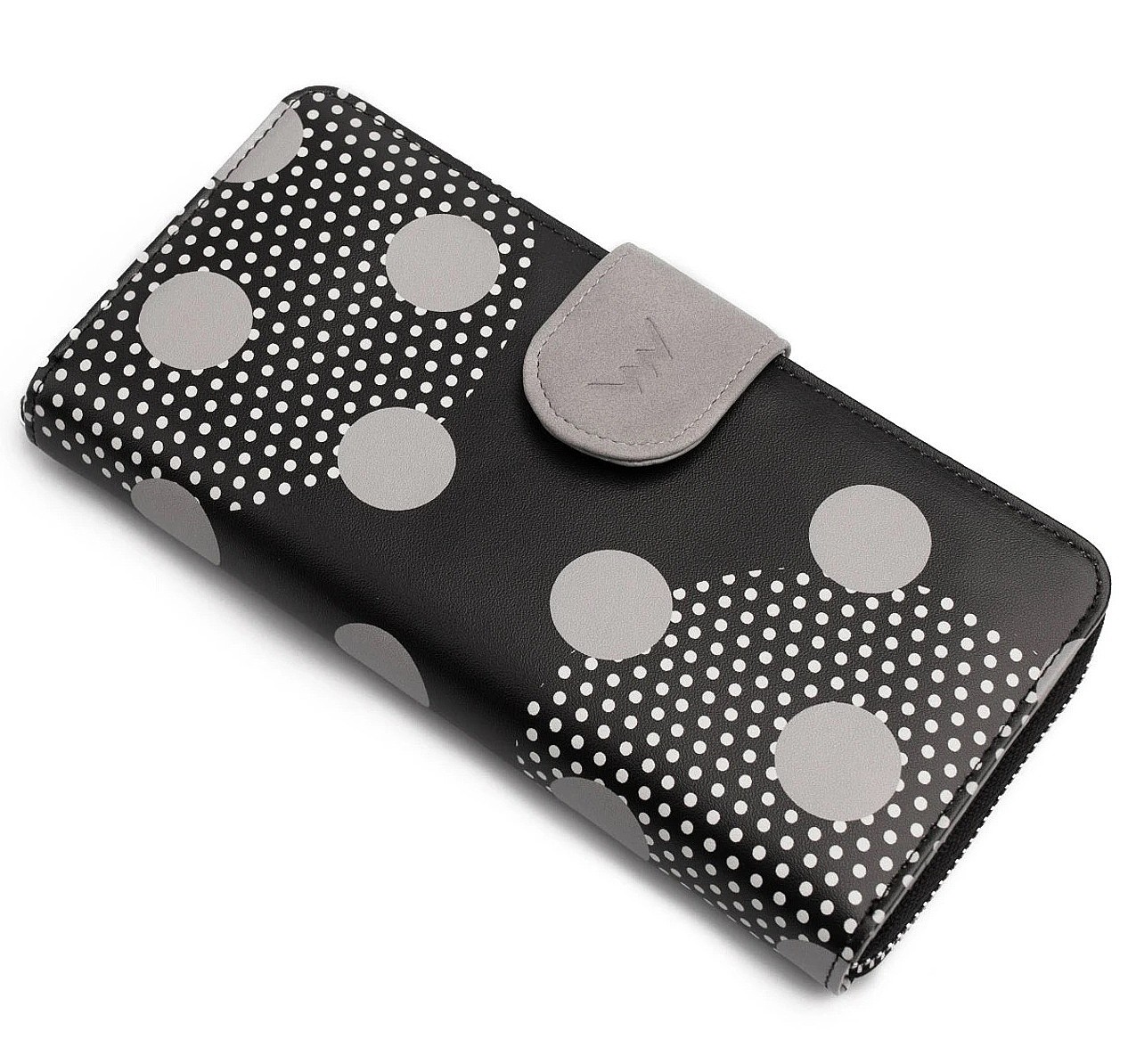 portefeuille Vuch Pleun - Black/Dots - women´s