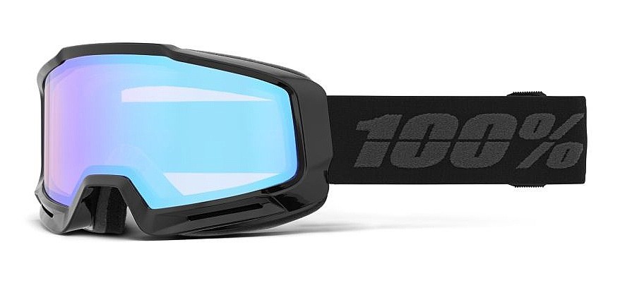 goggles 100% Okan Hiper - Black/Turquoise