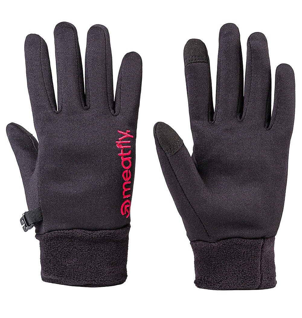 gants Meatfly Powerstretch - Black/Pink - women´s