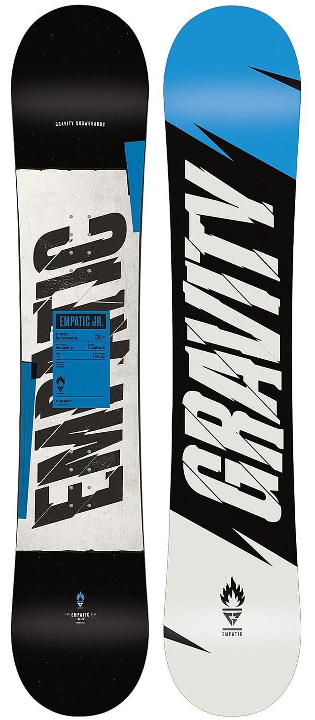 сноуборд Gravity Empatic JR - No Color - unisex junior