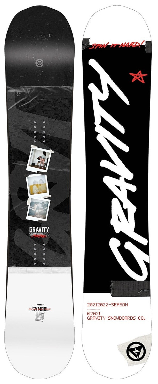 tabla de snowboard Gravity Symbol - No Color - men´s