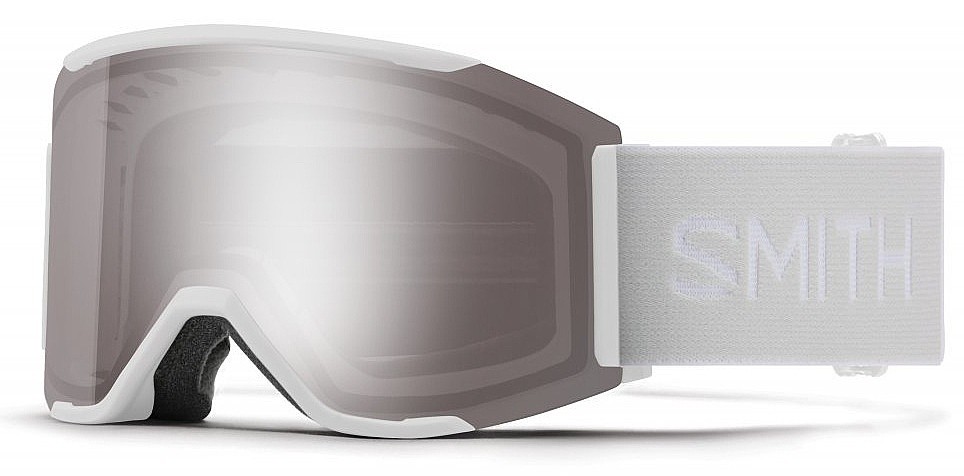 maschera da sci Smith Squad S - White Vapor/ChromaPop Sun Platinum Mirror