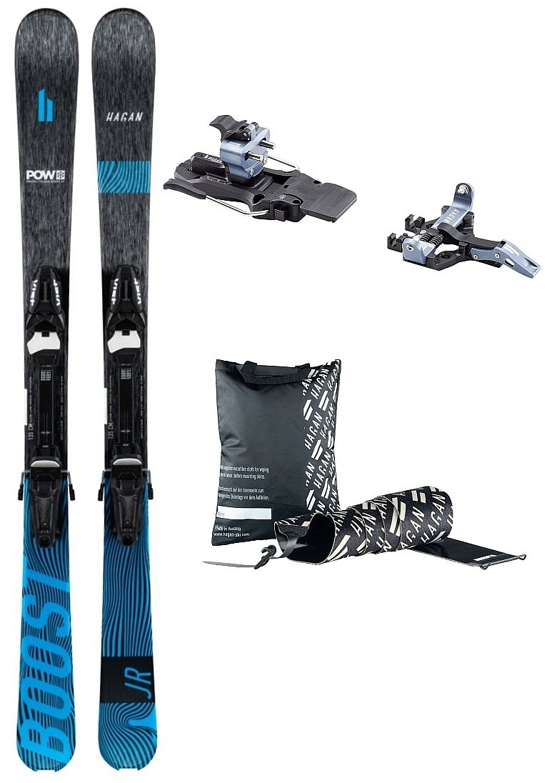 лыжи Hagan Boost Tour JR Set - Assorted - unisex junior