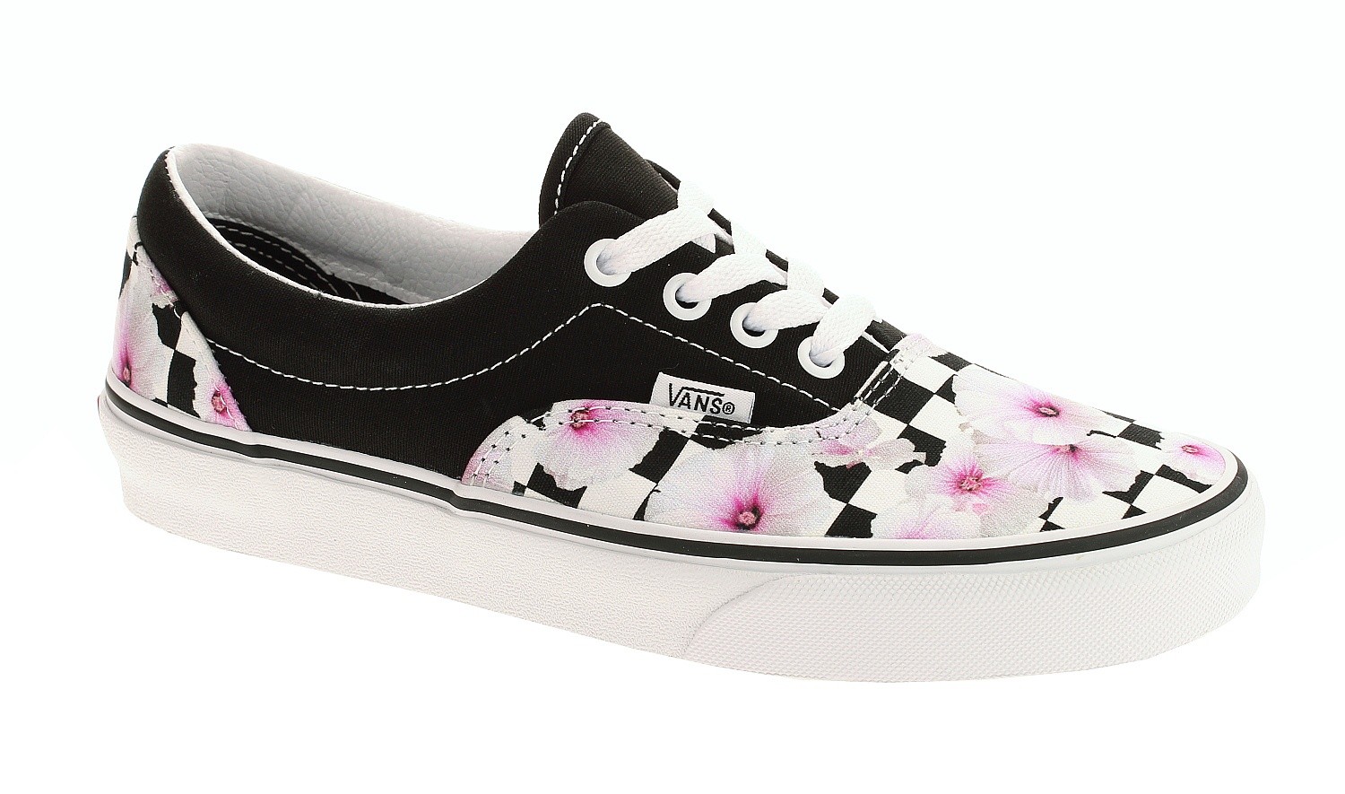 buty Vans Era - Hibiscus Check Black