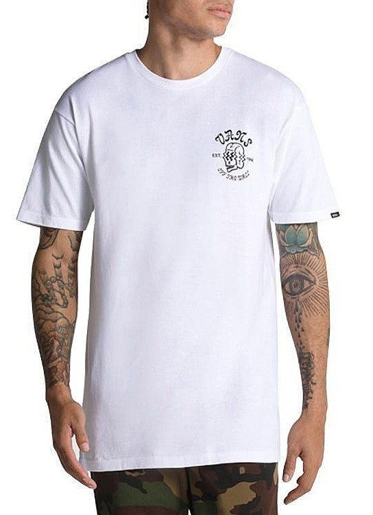 рубашка Vans Shaken Skull - White - men´s